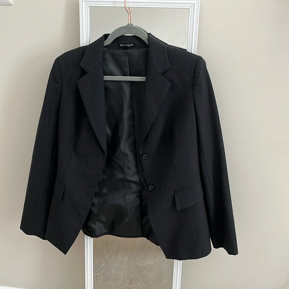 Women’s Doc & Amelia Premier grey blazer size 6
